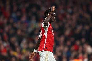 Kaiyun开云官方网站中国登录-萨卡单赛季欧冠打进5球,15-16赛季吉鲁之后阿森纳首人