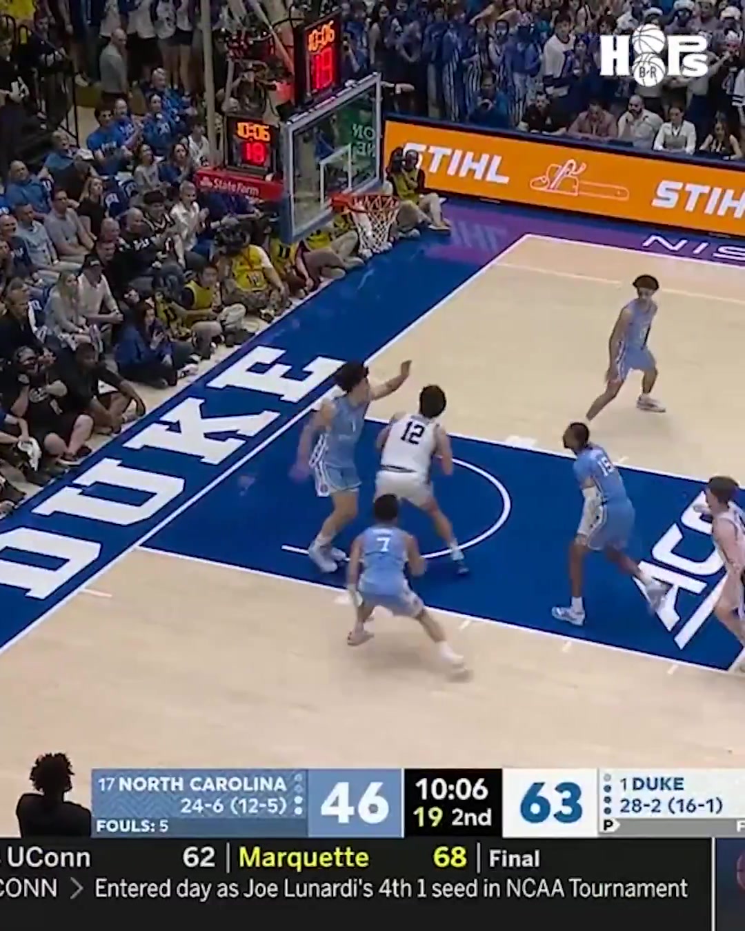 开云体育官网-状元热门稳定而出色！布泽尔儿子轰26分15板5助 率杜克豪取八连胜